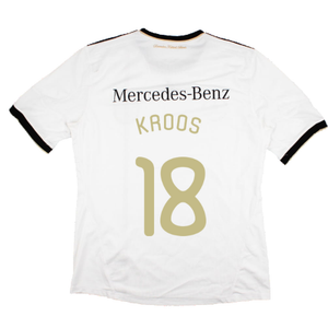 Germany 2010-11 Home Shirt with Mercedes Sponsor (L) (KROOS 18) (Very Good)_1