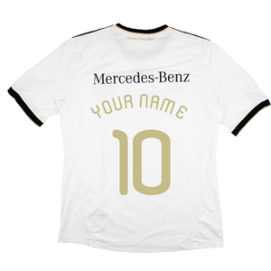 Germany 2010-11 Home Shirt with Mercedes Sponsor (L) (Your Name 10) (Very Good)_1