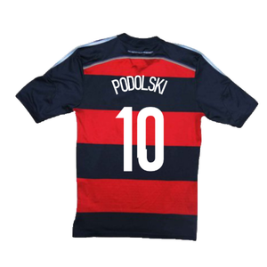 Germany 2014-15 Away Shirt (XL) (Excellent) (Podolski 10)_1