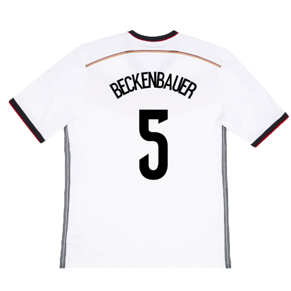 Germany 2014-15 Home Shirt (XXL) (Excellent) (Beckenbauer 5)_1