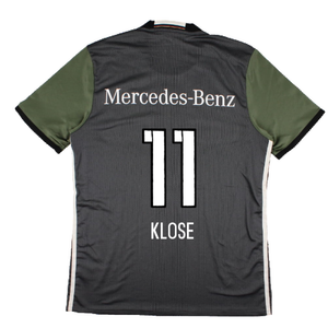 Germany 2016-17 Away Match Issue Shirt (L) (Excellent) (Klose 11)_1