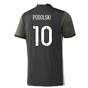 Germany 2016-17 Away Shirt (S) (Good) (Podolski 10)_1