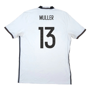 Germany 2016-17 Home Shirt (Excellent) (Muller 13)_1