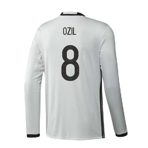 Germany 2016-17 Long Sleeve Home Shirt (Very Good) (Ozil 8)_1