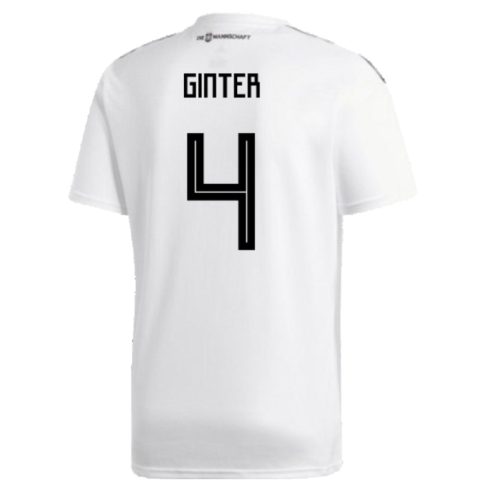 Germany 2018-19 Home Shirt (L) (Very Good) (Ginter 4)