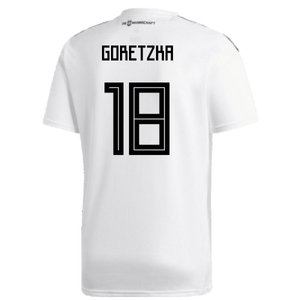 Germany 2018-19 Home Shirt (Very Good) (Goretzka 18)_1