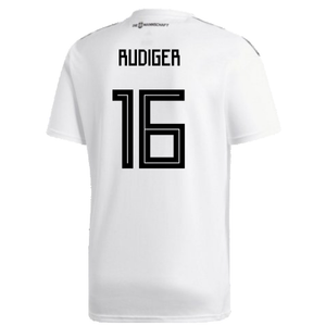 Germany 2018-19 Home Shirt (L) (Fair) (Rudiger 16)_1
