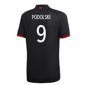 Germany 2020-21 Away Shirt (S) (Mint) (PODOLSKI 9)_1