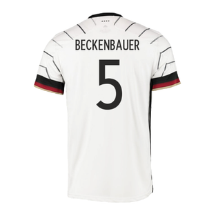 Germany 2020-21 Home Shirt ((Mint) S) (BECKENBAUER 5)_2