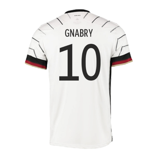 Germany 2020-21 Home Shirt ((Mint) S) (GNABRY 10)_2