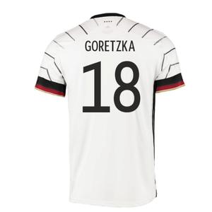 Germany 2020-21 Home Shirt ((Mint) S) (GORETZKA 18)_2