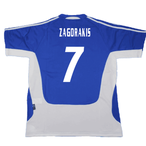 Greece 2004-06 Home Shirt (XL) (Excellent) (Zagorakis 7)_1