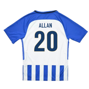 Hertha Berlin 2017-18 Home Shirt (XL) (Excellent) (Allan 20)_1