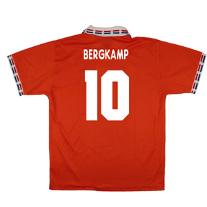 Holland 1996-97 Home Shirt (M) (Very Good) (BERGKAMP 10)_1