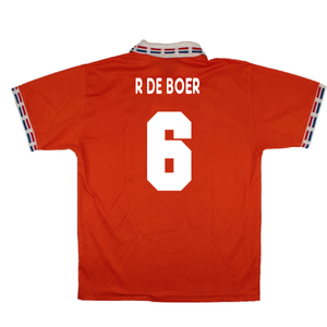 Holland 1996-97 Home Shirt (M) (Very Good) (R De Boer 6)_1