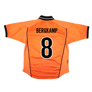 Holland 1998-1999 Home Shirt (M) (Good) (Bergkamp 8)_1