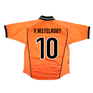 Holland 1998-1999 Home Shirt (M) (Good) (V.Nistelrooy 10)_1