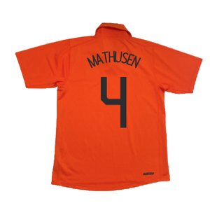 Holland 2006-08 Home Shirt (S) (Excellent) (Mathijsen 4)_1