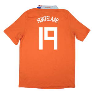 Holland 2008-10 Home Shirt (L) (Mint) (Huntelaar 19)_1