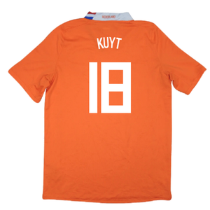 Holland 2008-10 Home Shirt (Very Good) (Kuyt 18)_1