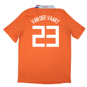 Holland 2008-10 Home Shirt (M) (Excellent) (Van Der Vaart 23)_1