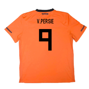 Holland 2010-11 Home Shirt (S) (Excellent) (V.Persie 9)_1