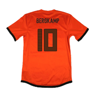 Holland 2012-14 Home Shirt (M) (Mint) (Bergkamp 10)_1