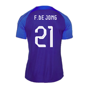 Holland 2022-23 Nike Training Shirt (L) (F.DE JONG 21) (Excellent)_1