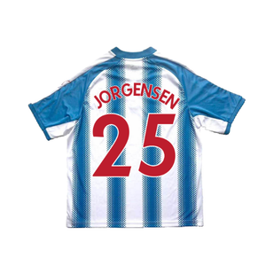 Huddersfield 2017-18 Home Shirt (Excellent) (Jorgensen 25)_1