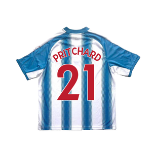 Huddersfield 2017-18 Home Shirt (2XL) (Mint) (Pritchard 21)_1