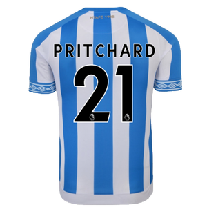Huddersfield 2018-19 Home Shirt ((Excellent) M) (Pritchard 21)_2