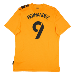 Hull City 2021-22 Home Shirt (Sponsorless) (L) (Excellent) (Hernandez 9)_1