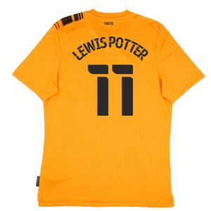 Hull City 2021-22 Home Shirt (Sponsorless) (M) (Excellent) (Lewis Potter 11)_1