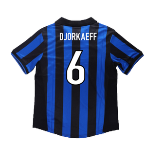 Inter Milan 1998-1999 Home Shirt (M) (Very Good) (Djorkaeff 6)_1