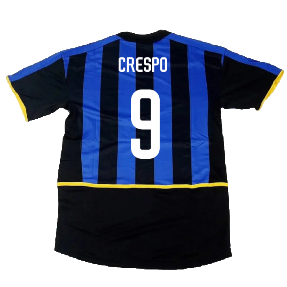 ウェア 02-03 InternazionaleMilano CRESPO9NIKE L Inter Milan 2002-03 Home Shirt (Very Good) (Crespo 9) – Classic