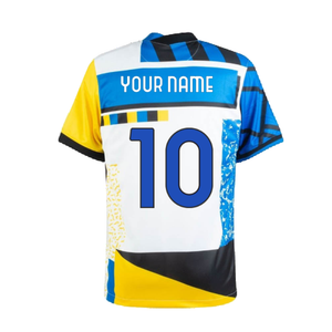 Inter Milan 2020-21 Fourth Shirt (L) (Your Name 10) (Excellent)_1