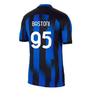 Inter Milan 2023-24 Home Shirt (SB) (Bastoni 95) (Excellent)_1