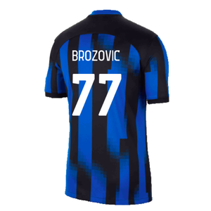 Inter Milan 2023-24 Home Shirt (SB) (Brozovic 77) (Excellent)_1