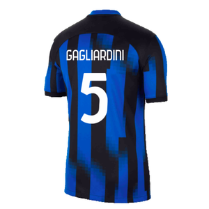 Inter Milan 2023-24 Home Shirt (SB) (Gagliardini 5) (Excellent)_1