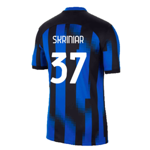 Inter Milan 2023-24 Home Shirt (SB) (Skriniar 37) (Excellent)_1