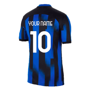 Inter Milan 2023-24 Home Shirt (SB) (Your Name 10) (Excellent)_1
