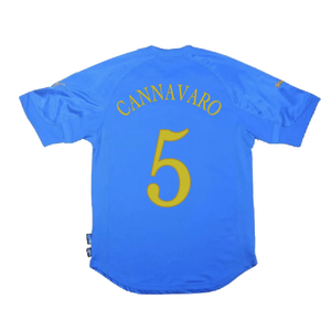 Italy 2004-06 Home Shirt (XL) (Fair) (Cannavaro 5)_1