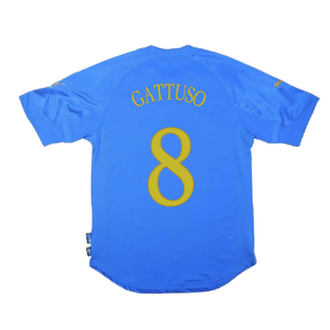 Italy 2004-06 Home Shirt (XL) (Good) (Gattuso 8)_1