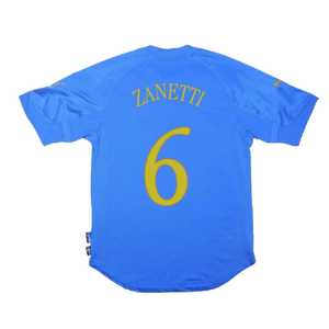 Italy 2004-06 Home Shirt (S) (Good) (Zanetti 6)_1