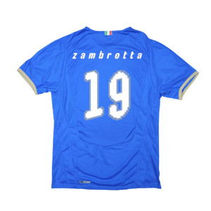 Italy 2008-09 Home Shirt (Good) (Zambrotta 19)_1