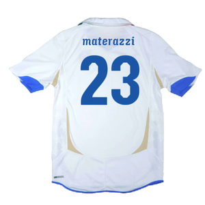 Italy 2010-11 Away Shirt (L) (Very Good) (Materazzi 23)_1