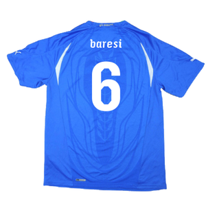 Italy 2010-11 Home Shirt (XL) (Very Good) (Baresi 6)_1