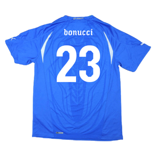 Italy 2010-11 Home Shirt (xl) (Good) (Bonucci 23)_1