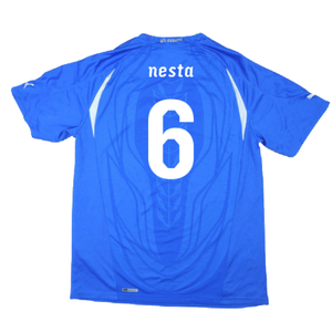 Italy 2010-11 Home Shirt (XL) (Very Good) (Nesta 6)_1