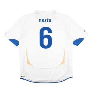 Italy 2010-12 Away Shirt (M) (Fair) (Nesta 6)_1